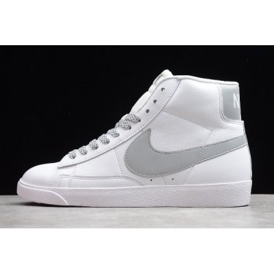 Nike Blazer Mid Retro Ivory Beyaz / Gri Kaykay Ayakkabı Türkiye - A2X438VZ